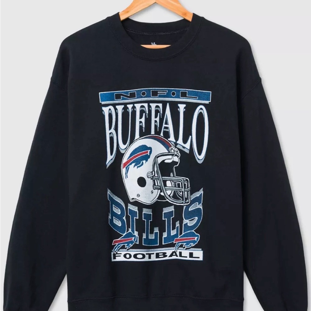 Junk Food NFL Helmet Flea Market Crew Neck Sweatshirt